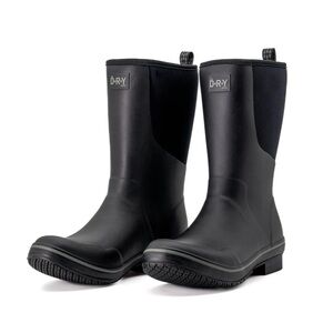 D.R.Y Black Waterproof Boots